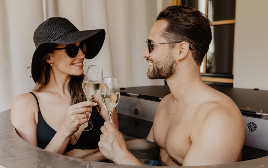 Ganz privat im eigenen Chalet-Hotpot